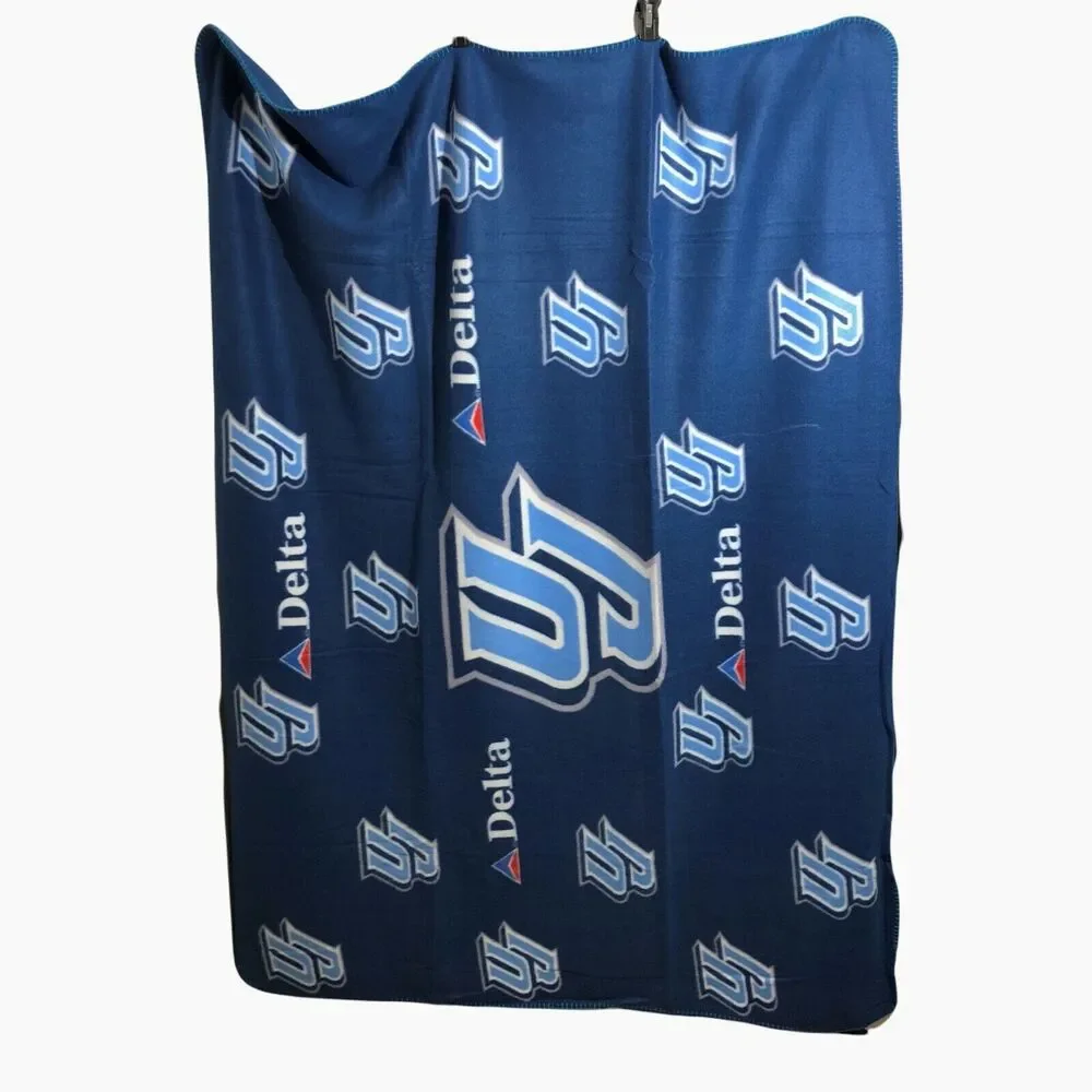 Delta Airlines x Utah Jazz Basketball NBA Fleece Blanket 49